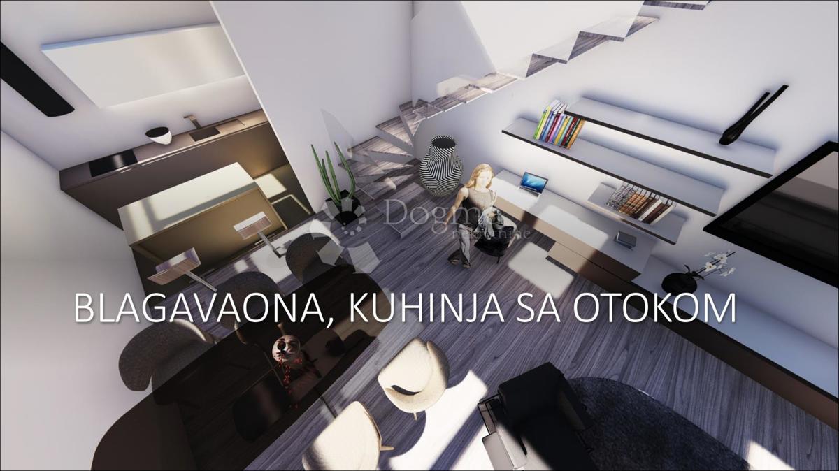 Luksuzno dvonadstropno podstrešje v središču Zagreba