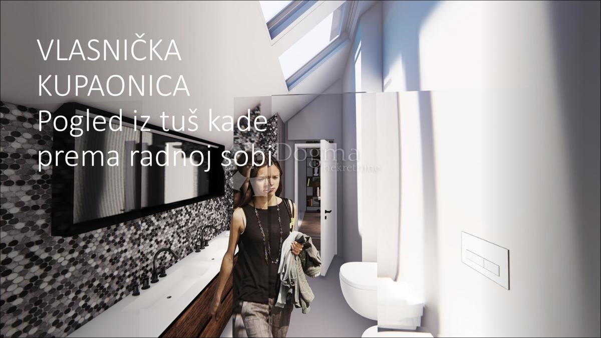 Luksuzno dvonadstropno podstrešje v središču Zagreba