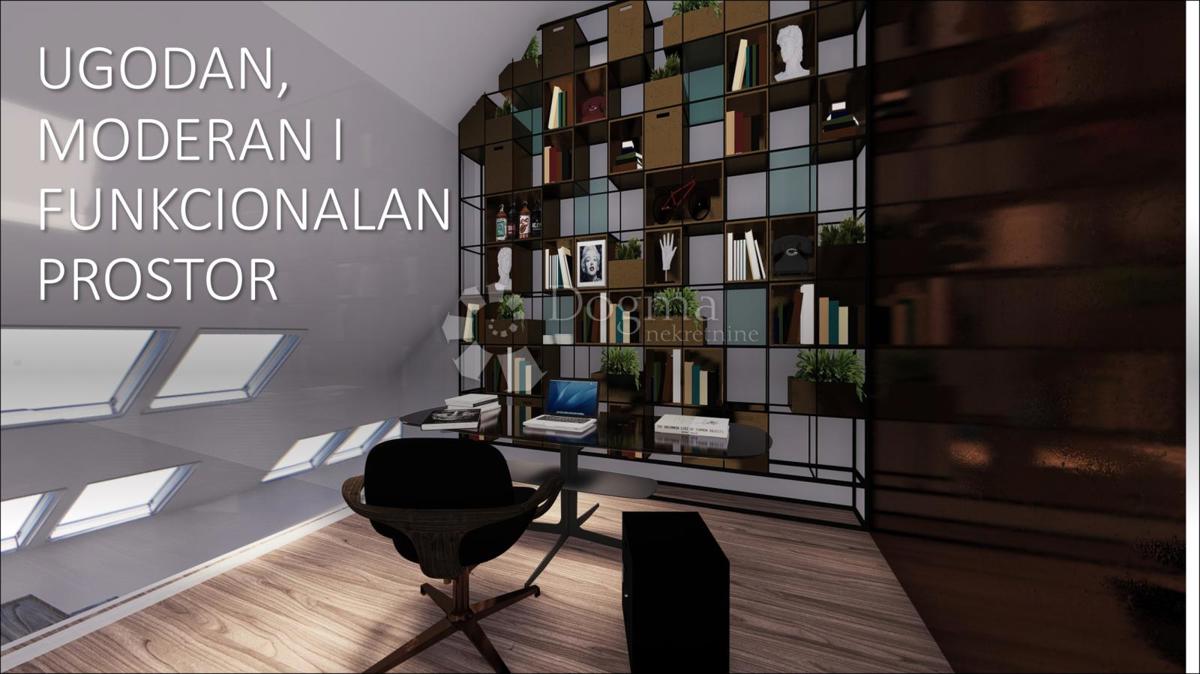 Luksuzno dvonadstropno podstrešje v središču Zagreba