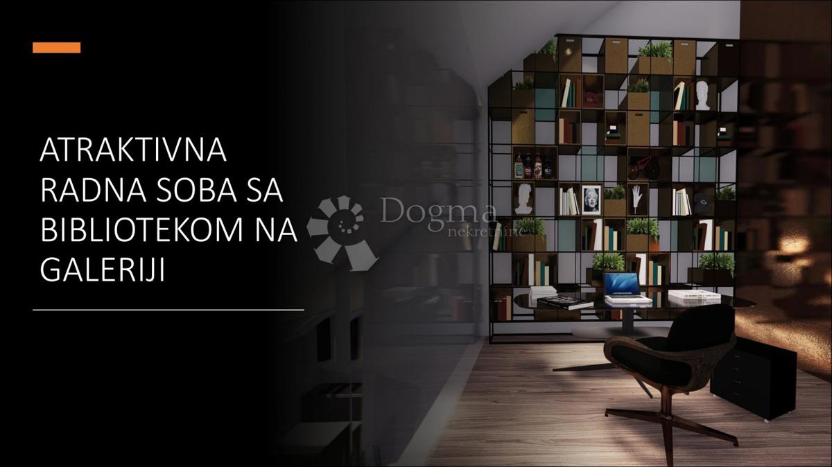 Luksuzno dvonadstropno podstrešje v središču Zagreba