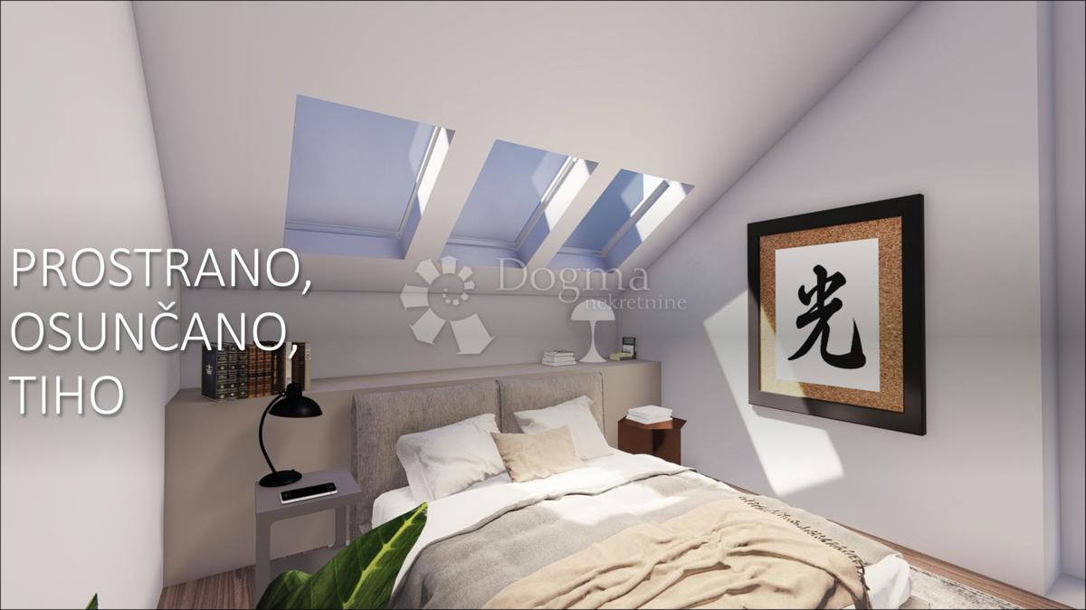 Luksuzno dvonadstropno podstrešje v središču Zagreba