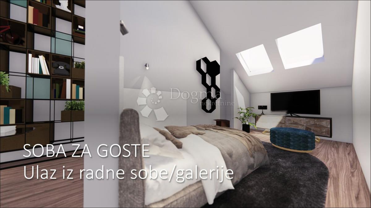 Luksuzno dvonadstropno podstrešje v središču Zagreba