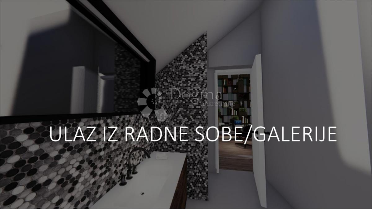 Luksuzno dvonadstropno podstrešje v središču Zagreba