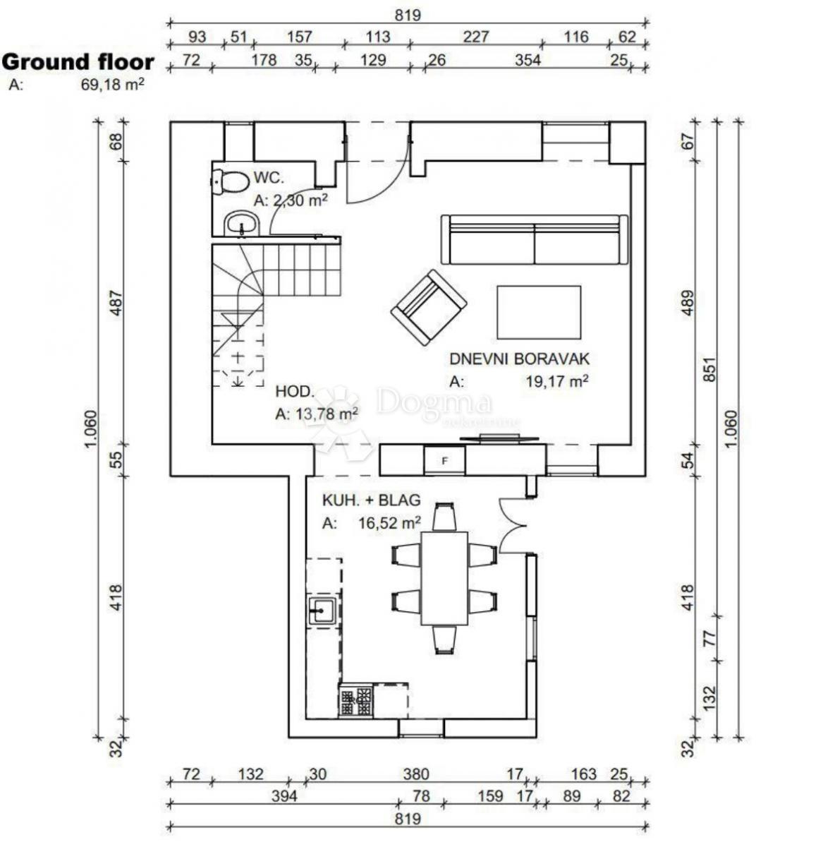Hiša Veli Iž, Zadar - Okolica, 185m2