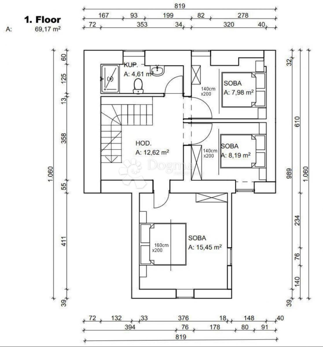 Hiša Veli Iž, Zadar - Okolica, 185m2