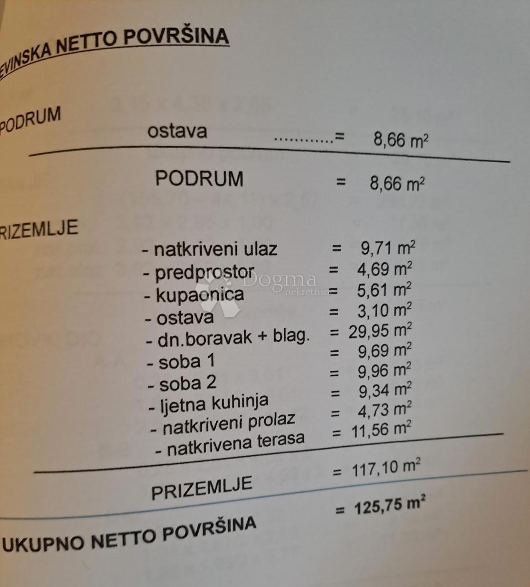 Hiša Vojišnica, Vojnić, 125m2