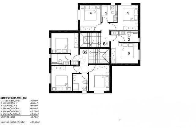 Stanovanje Nin, 98,30m2
