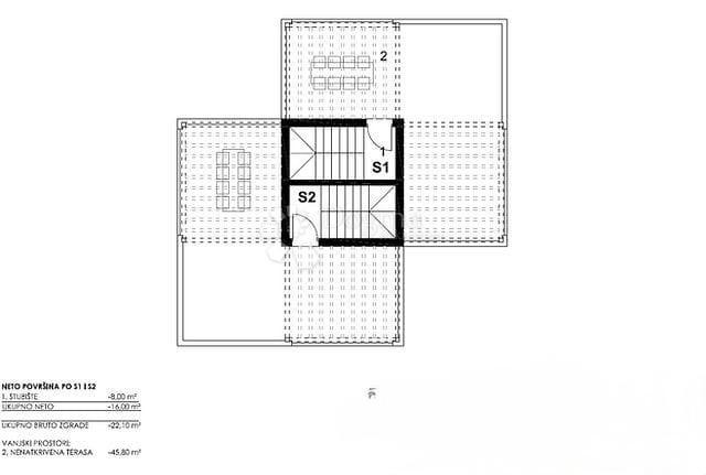 Stanovanje Nin, 98,30m2