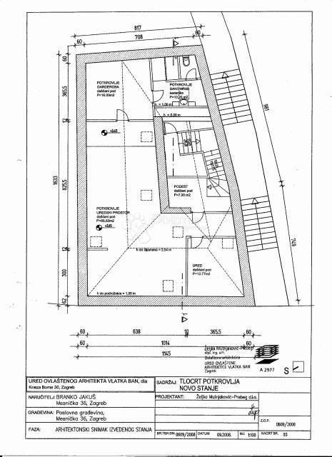 Hiša Medveščak, Gornji Grad - Medveščak, 165m2