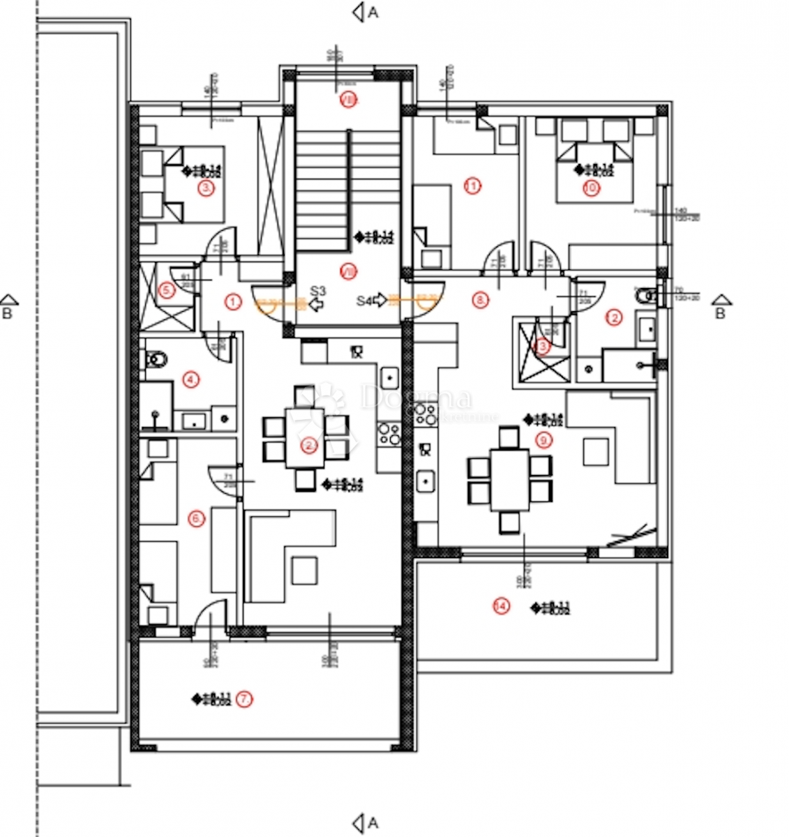 Stanovanje Brodarica, Šibenik - Okolica, 43,52m2