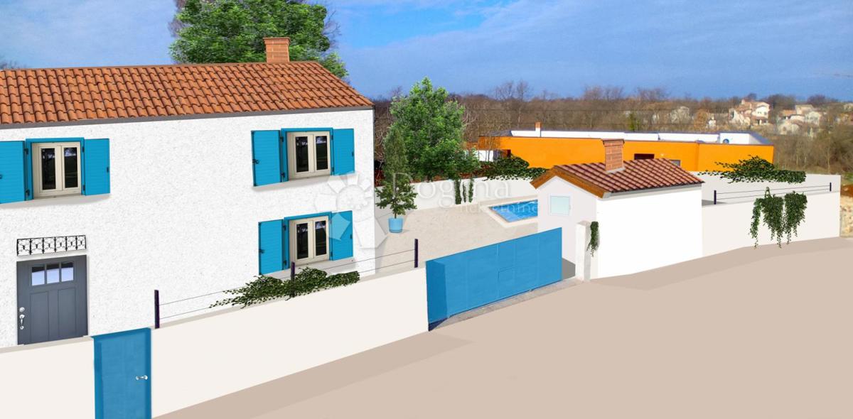 Zazidljivo zemljišče Svetvinčenat, 454m2