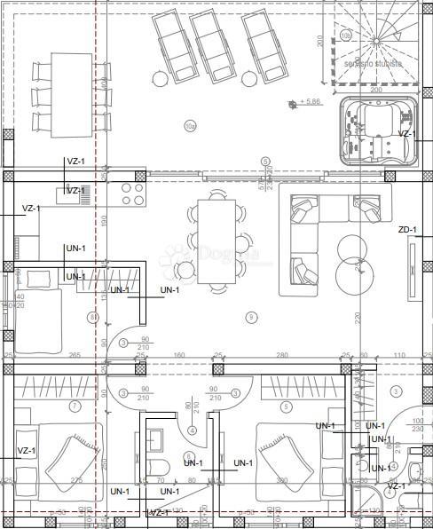 Apartma Ljubač, Ražanac, 102,17m2