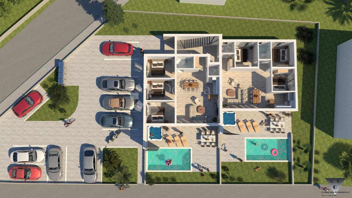 Apartma Ljubač, Ražanac, 102,17m2