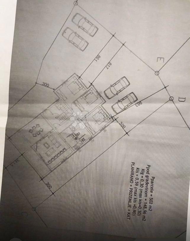 Zazidljivo zemljišče Maslenica, Jasenice, 502m2