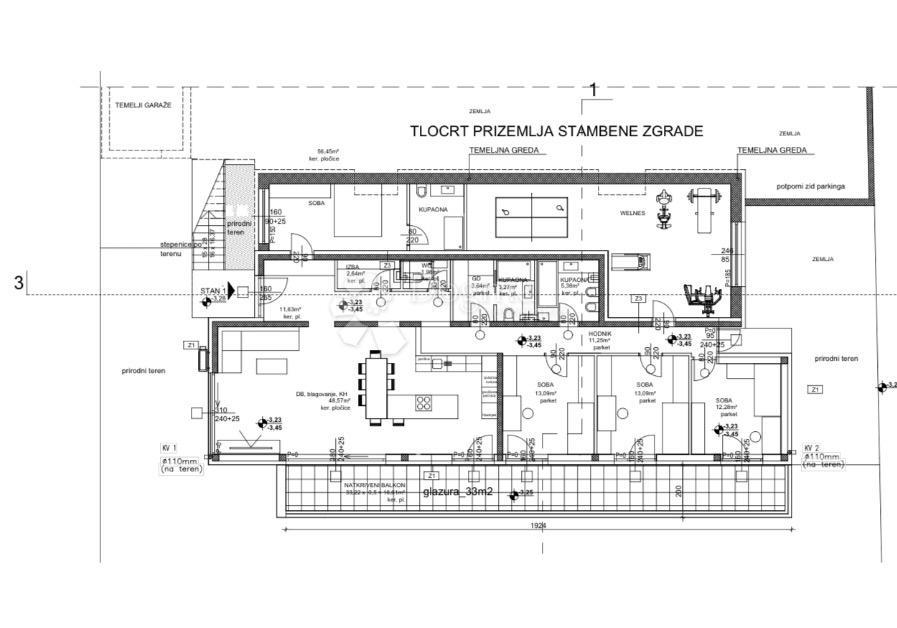 Stanovanje Markuševec, Podsljeme, 250m2