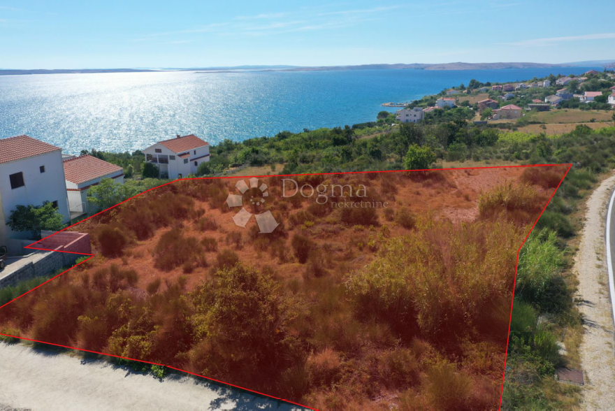 Zazidljivo zemljišče Rtina, Ražanac, 1.284m2