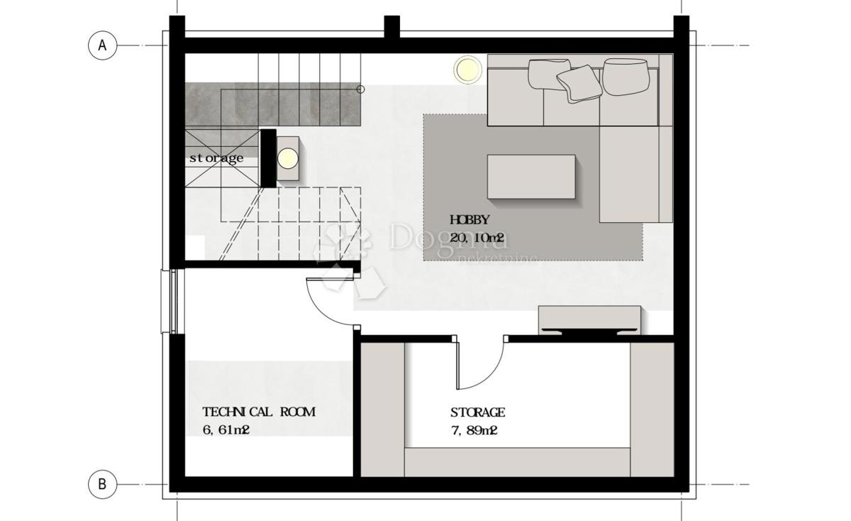 Hiša Jesenice, Dugi Rat, 254m2