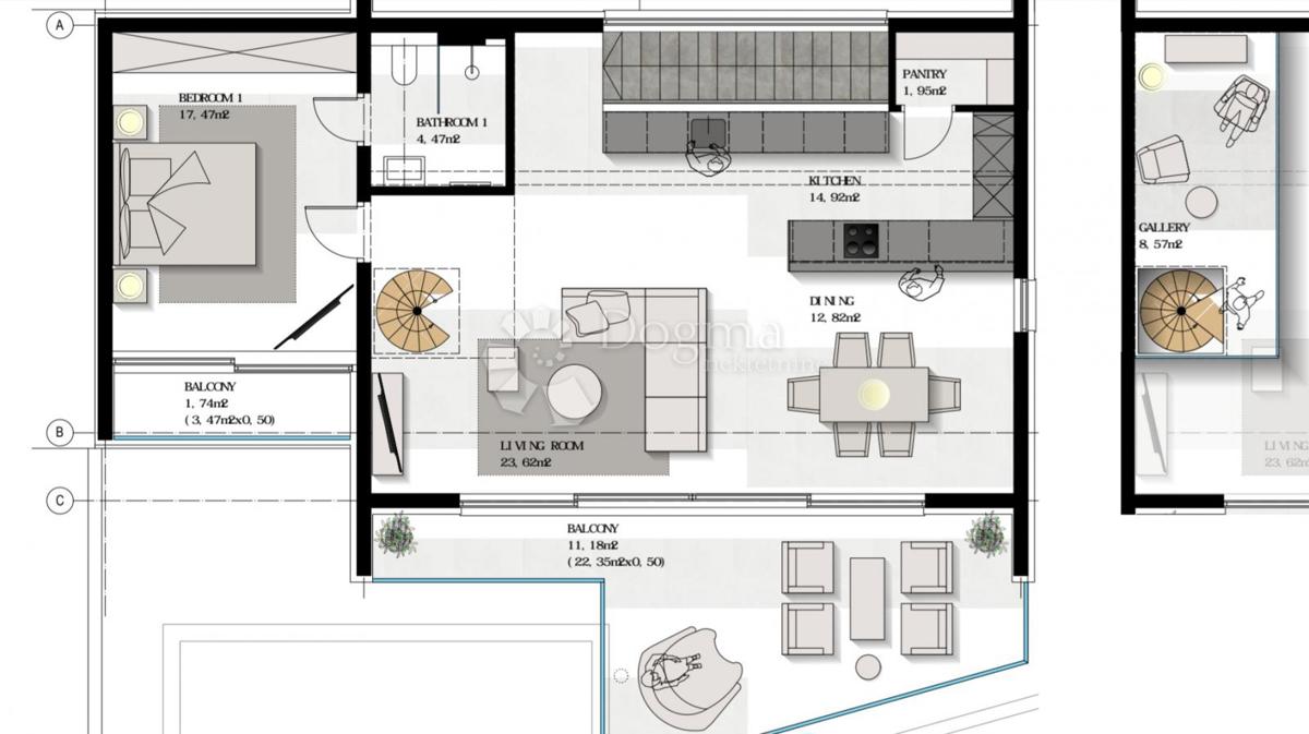 Hiša Jesenice, Dugi Rat, 254m2