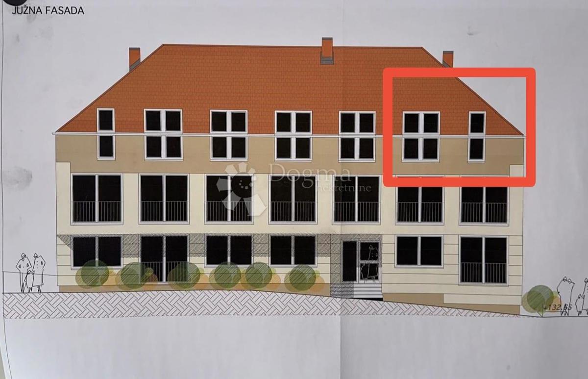 Stanovanje Križevci, 44,55m2