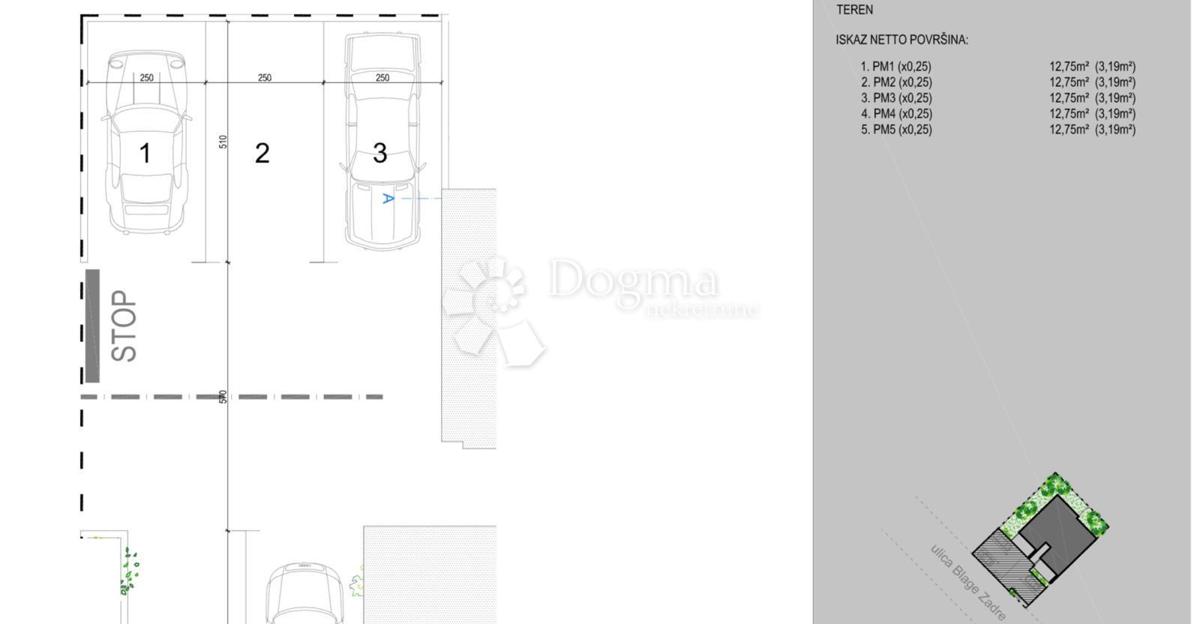 Apartma Gajac, Novalja, 62m2