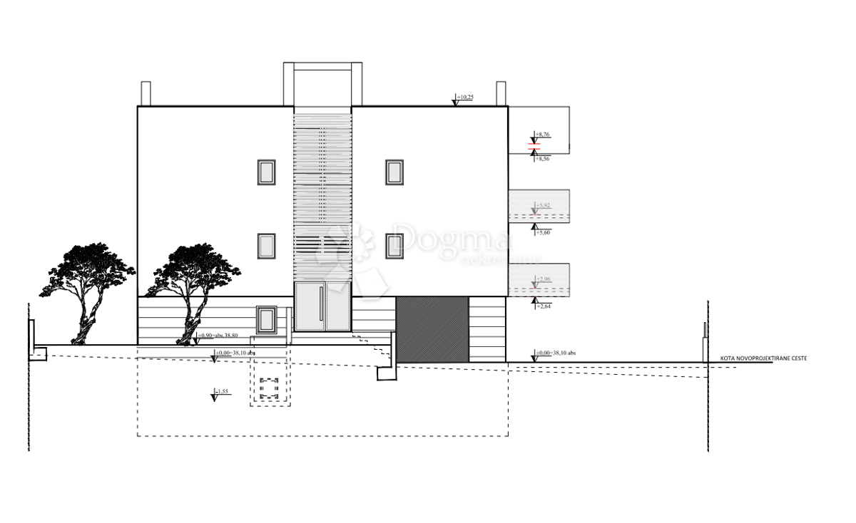Stanovanje Podstrana, 62m2