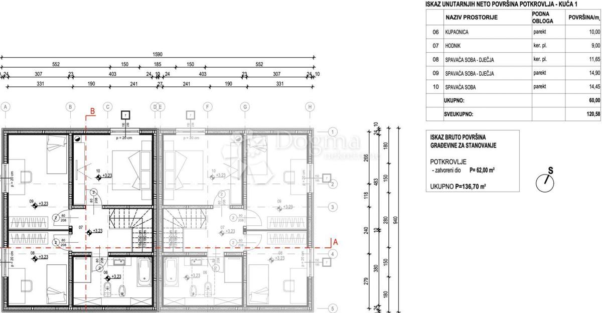 Hiša Selnica, 127m2