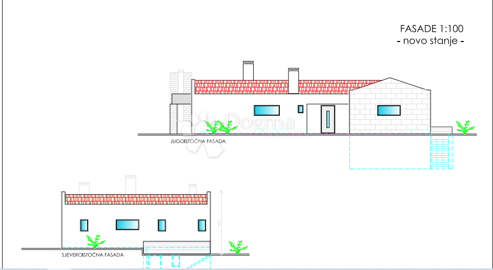 Zazidljivo zemljišče Labin, 150m2
