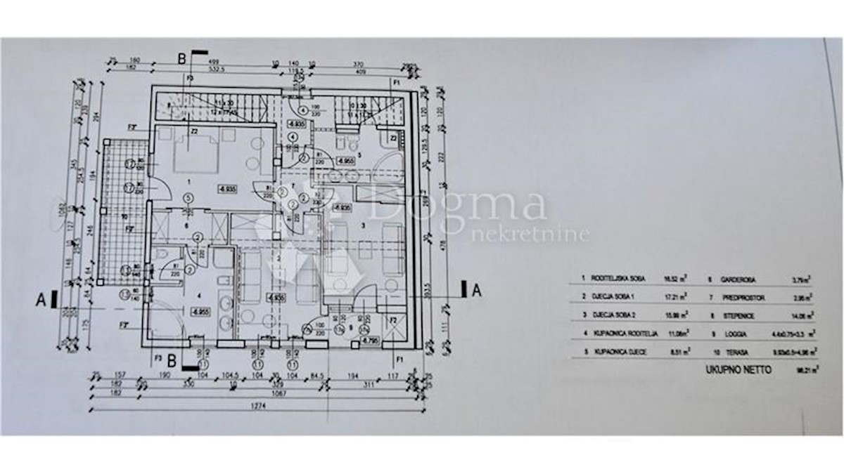 Hiša Pantovčak, Gornji Grad - Medveščak, 425,31m2