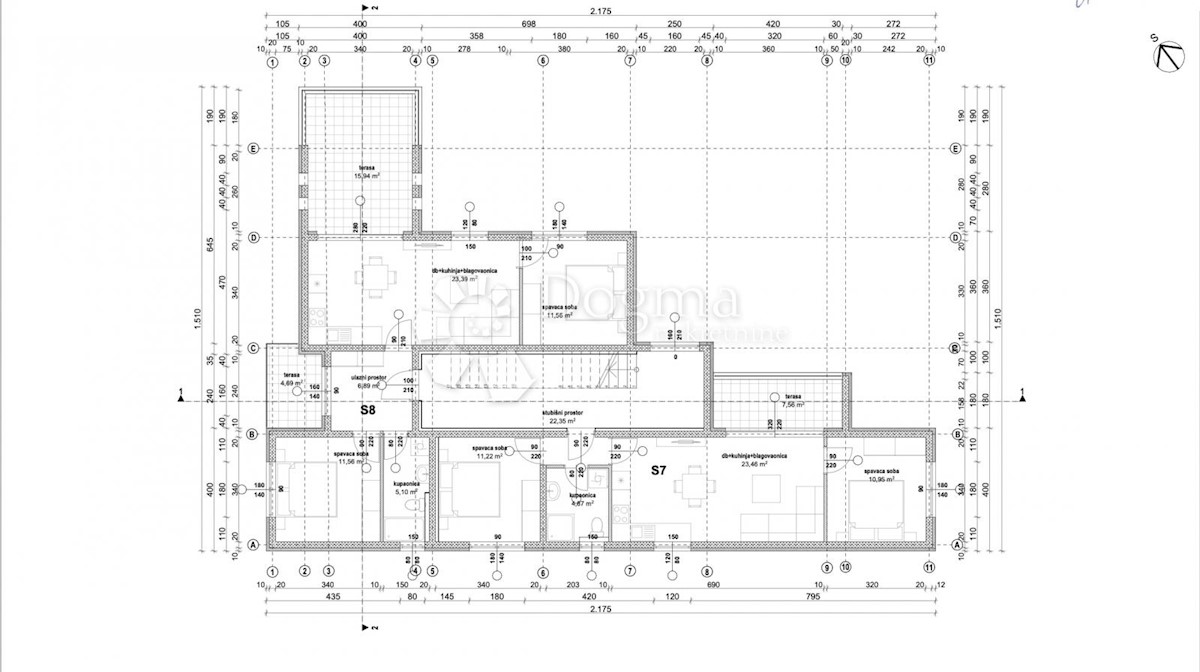 Stanovanje Privlaka, 51,18m2