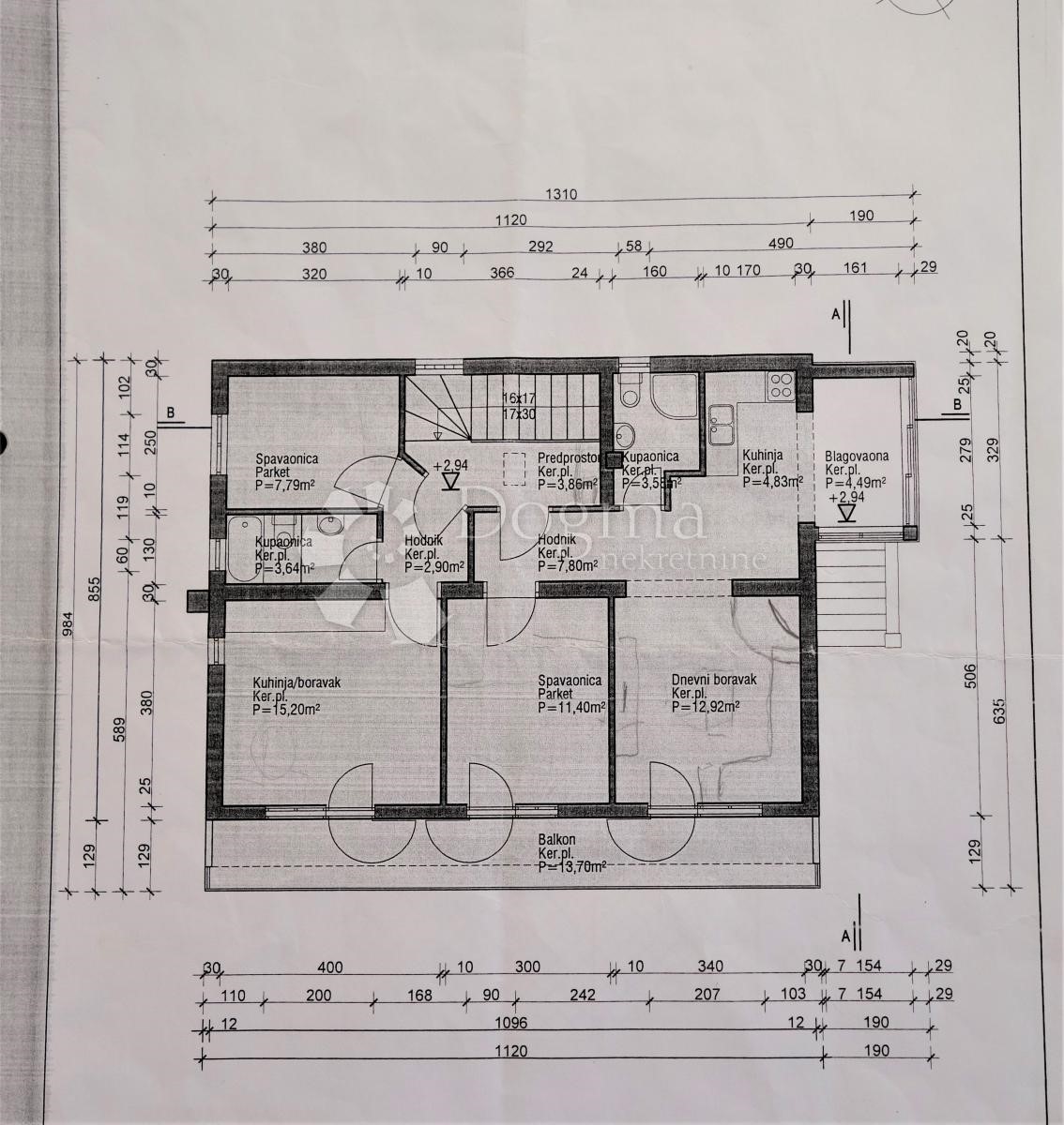 Stanovanje Selce, Crikvenica, 140m2