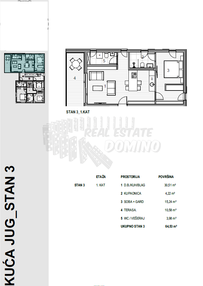 Apartma Krk, 65m2