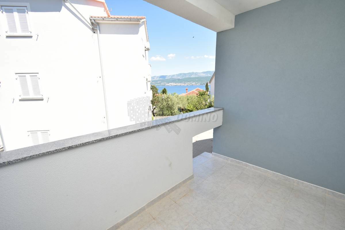 Stanovanje v novogradnji s pogledom na morje! Otok Krk!