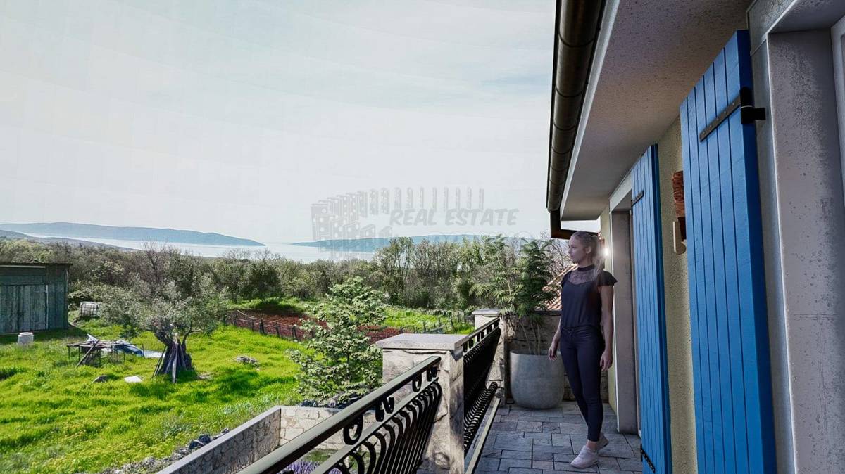 Lepa hiša v mediteranskem stilu. Otok Krk!