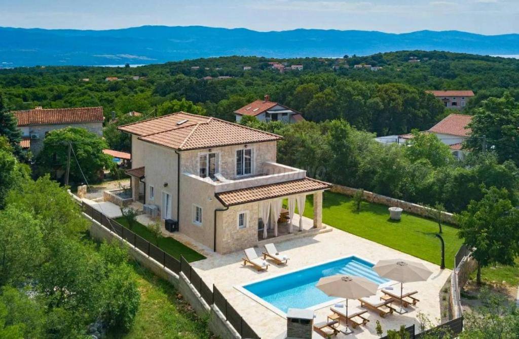 Vila v mediteranskem stilu, otok Krk!