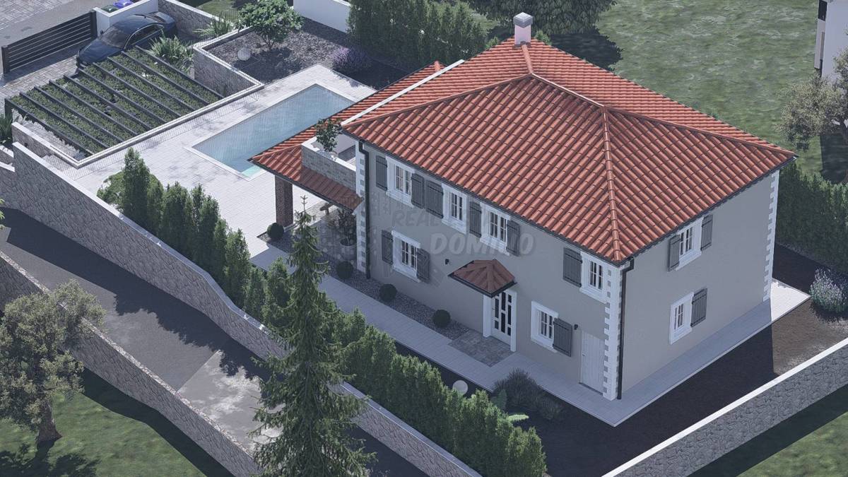 Zemljišče Kornić, Krk, 727m2