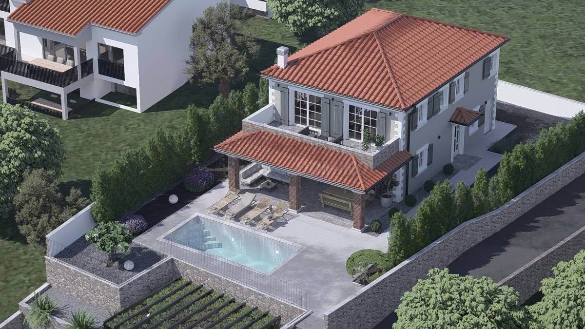 Zemljišče Kornić, Krk, 727m2