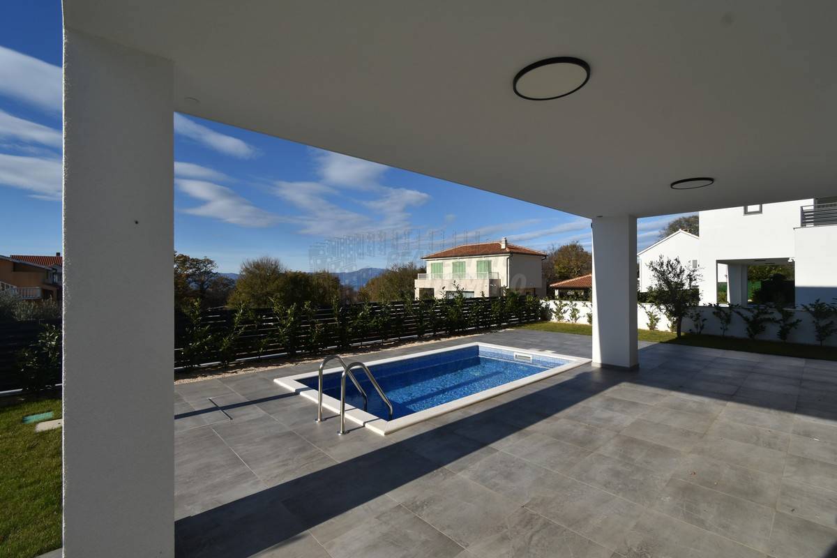 Luksuzna nova hiša s 4 spalnicami! Otok Krk!