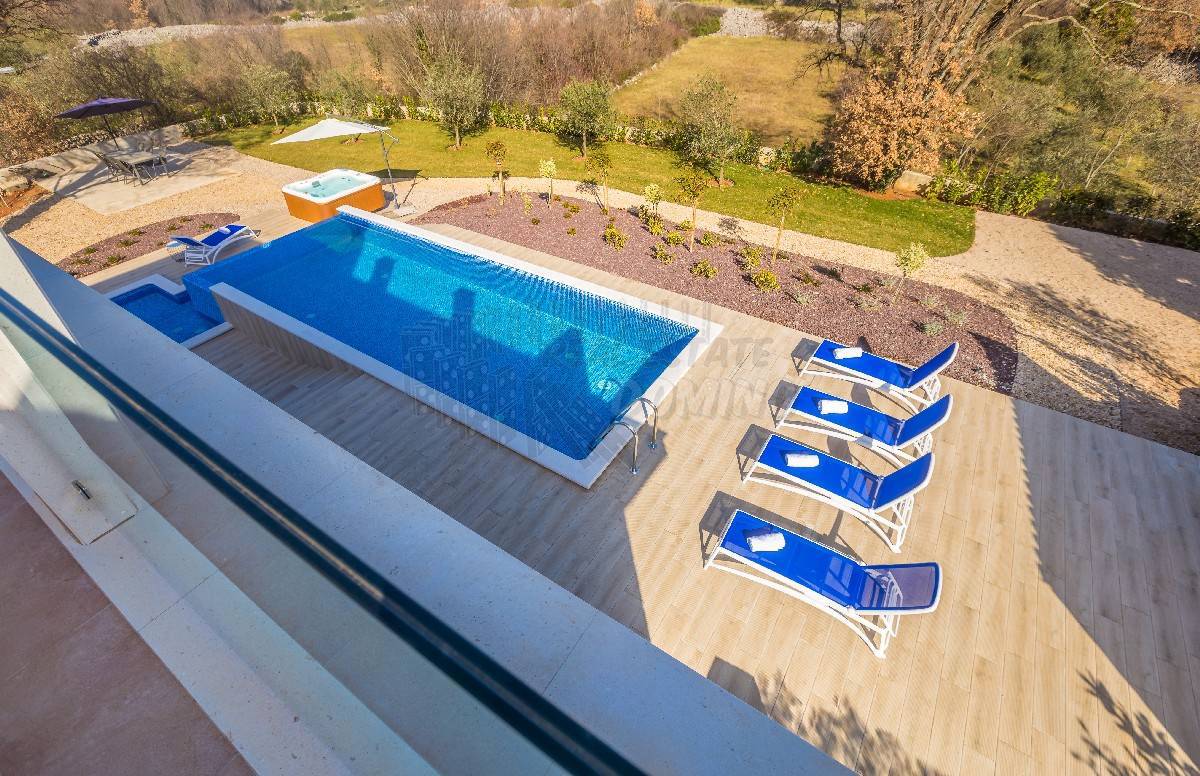 Čudovita vila z bazenom in razgledom! Malinska-okolica