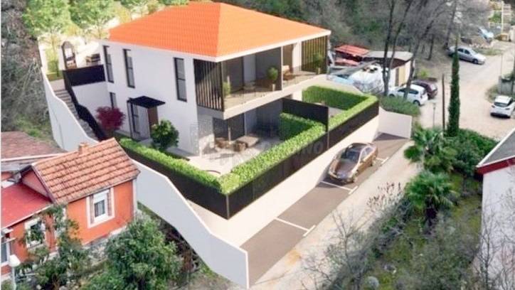 Stanovanje z vrtom in bazenom, novogradnja! Otok Krk