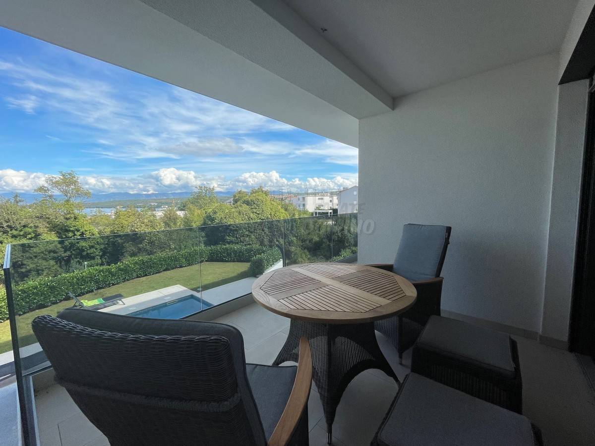 Elitni del Malinske, Rova, luksuzni apartma! Pogled na morje!