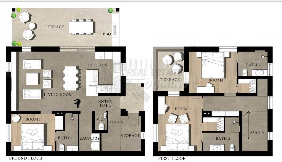 Lepa novogradnja v bližini mesta Krk!