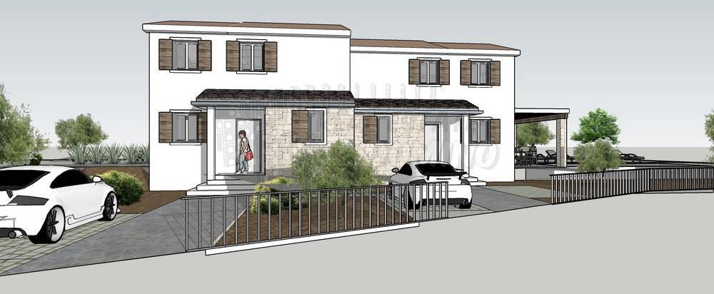 Lepa novogradnja v bližini mesta Krk!