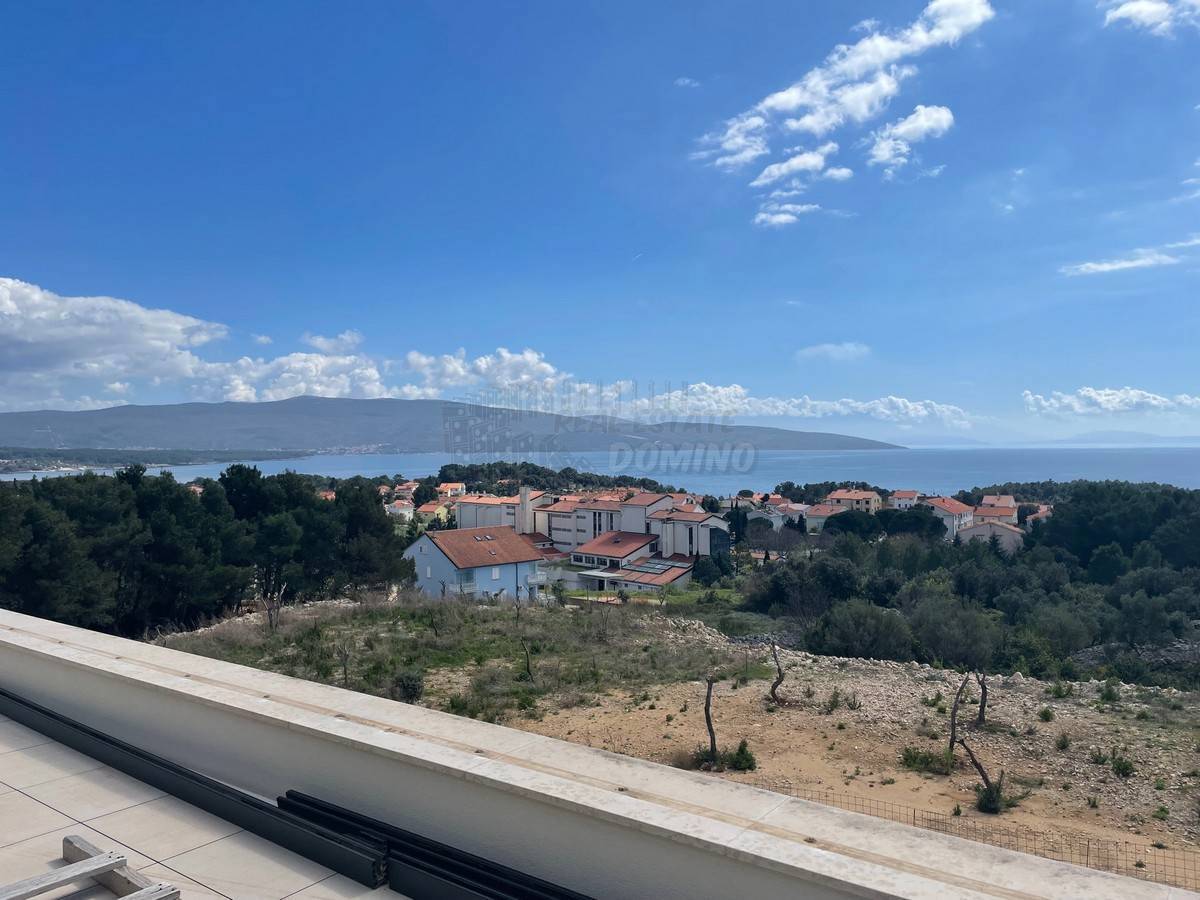 Penthouse z odprtim pogledom - mesto Krk!