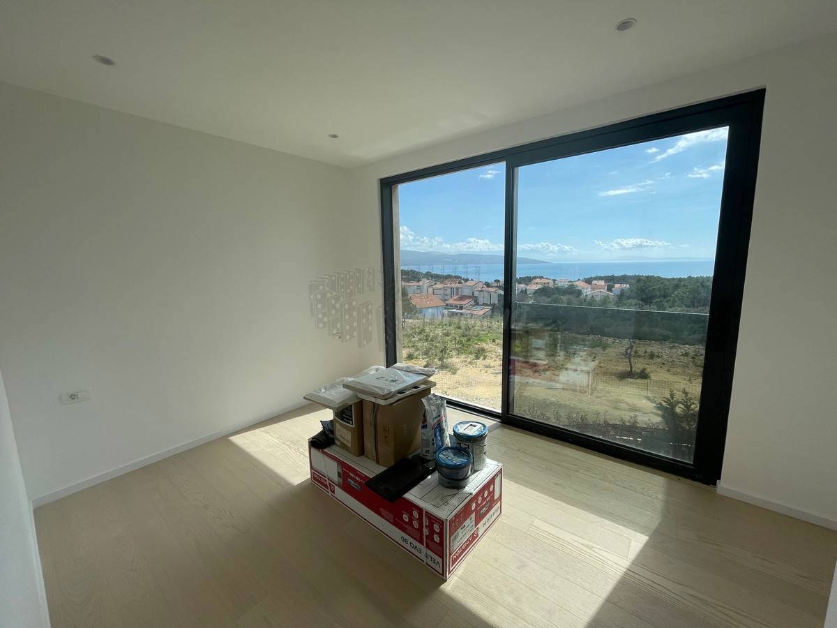 Penthouse z odprtim pogledom - mesto Krk!