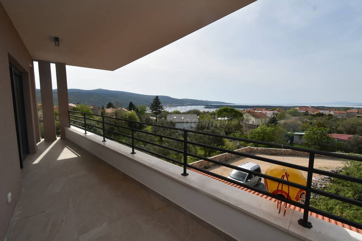 Vila s čudovitim pogledom na morje! Otok Krk!