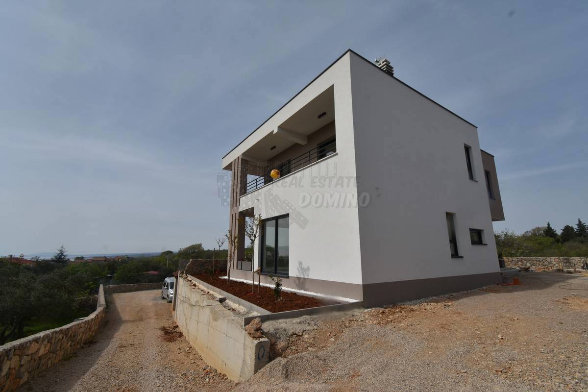 Vila s čudovitim pogledom na morje! Otok Krk!