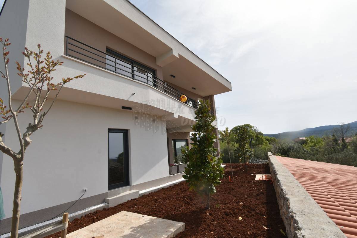 Vila s čudovitim pogledom na morje! Otok Krk!