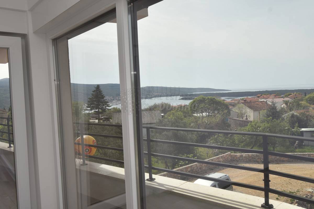 Vila s čudovitim pogledom na morje! Otok Krk!