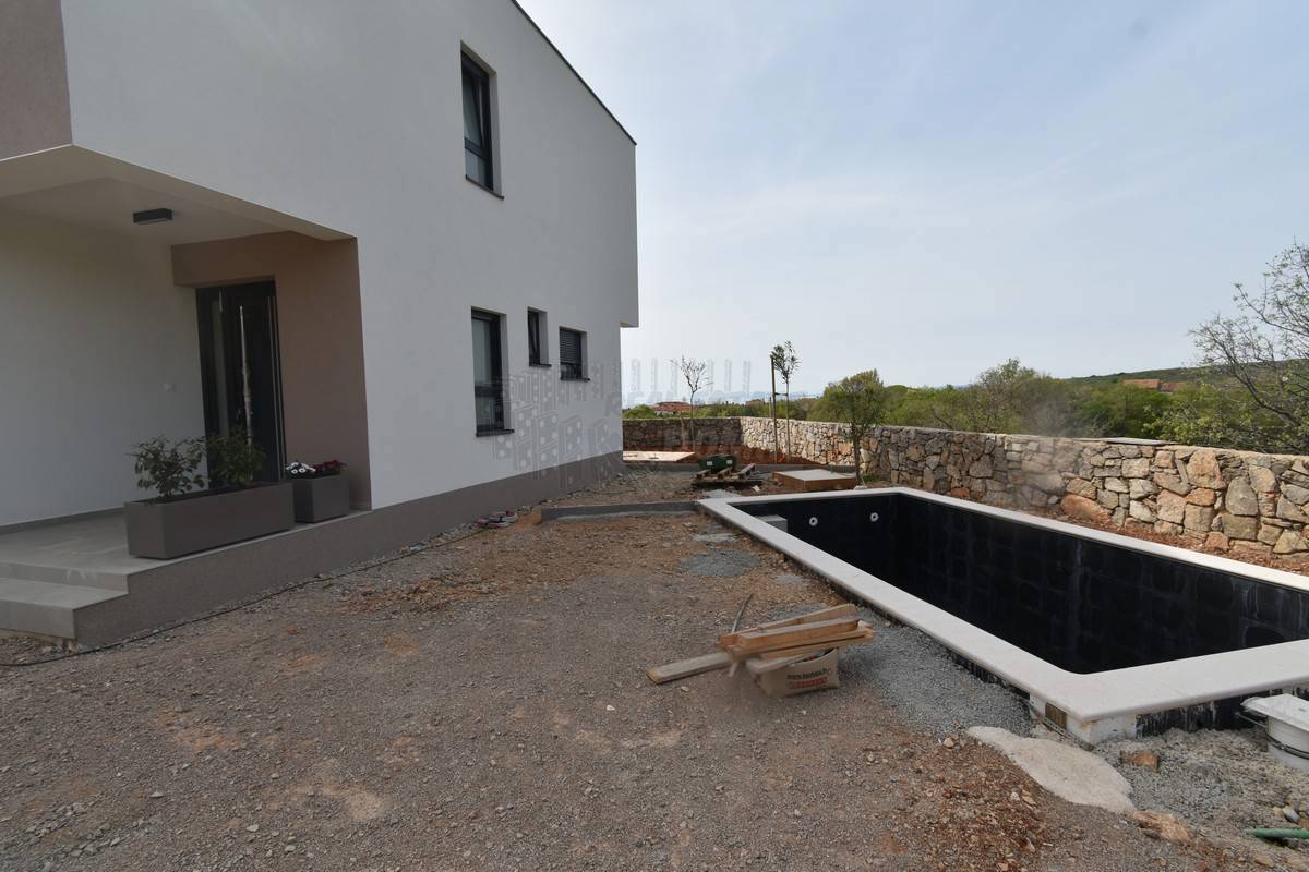 Vila s čudovitim pogledom na morje! Otok Krk!