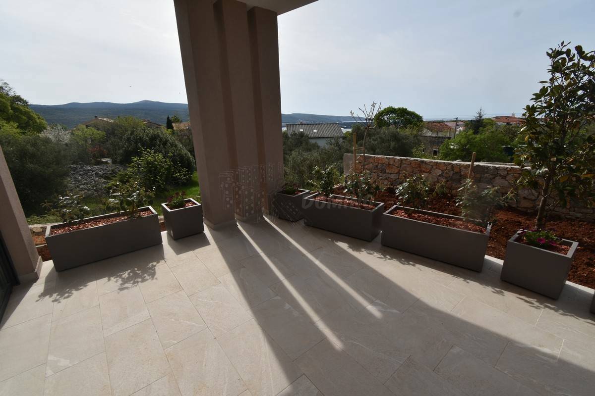 Vila s čudovitim pogledom na morje! Otok Krk!